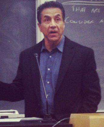 Kash Heed, Richmond city councillor and 2026 mayoral candidate, speaking at a lectern
